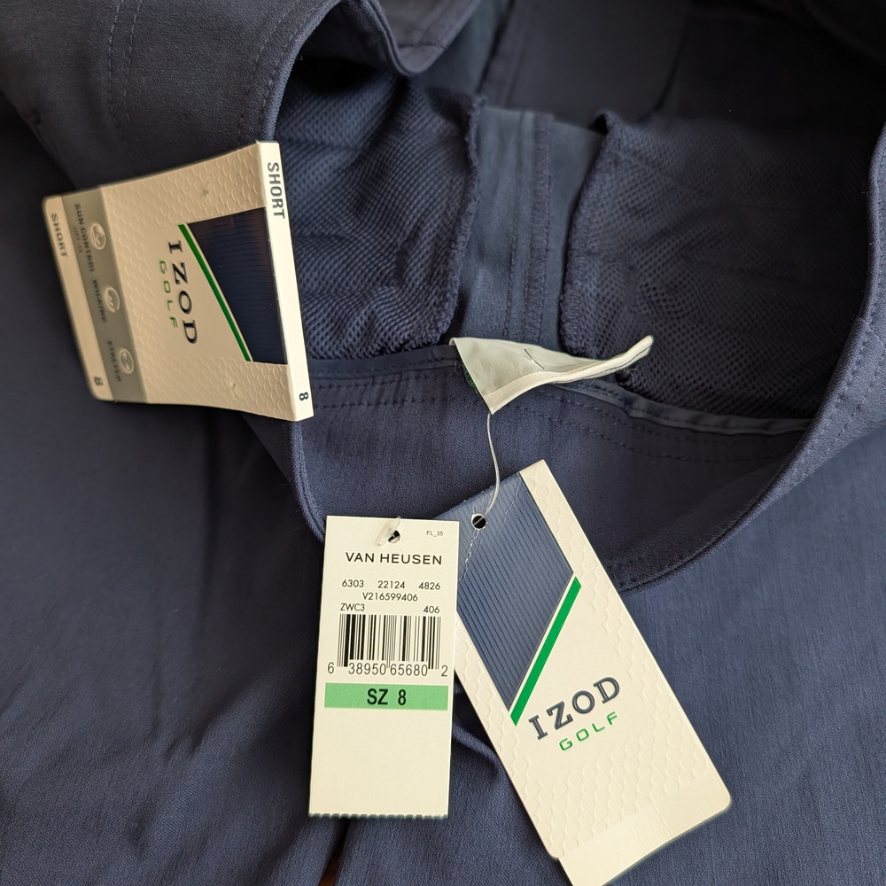 IZOD Women's Navy Shorts - Picture 3 of 6